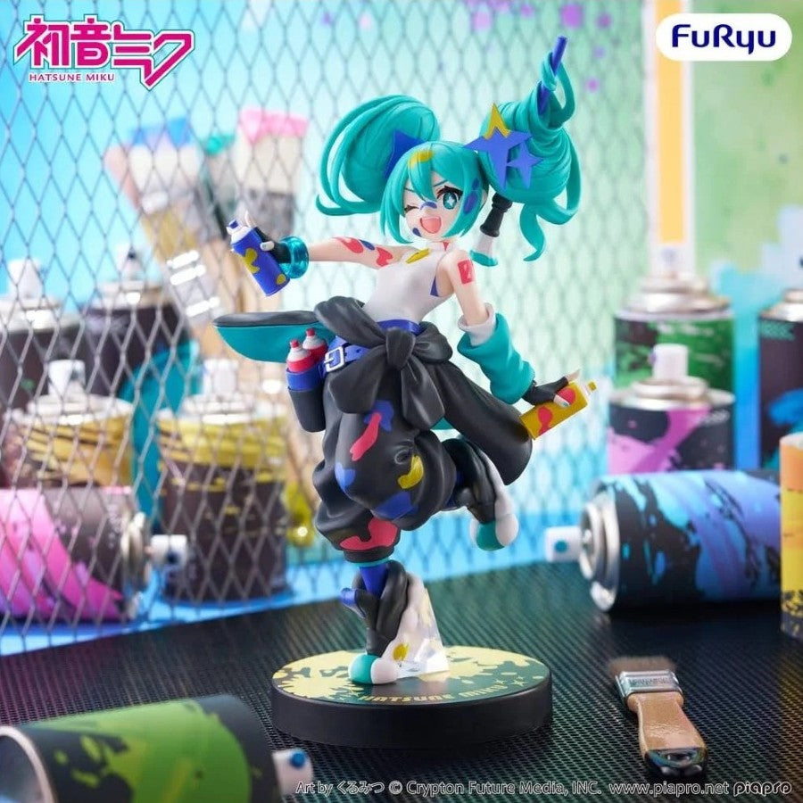 Hatsune Miku - Muchute Figure (Paint Girl Another Color Ver.) - AMU-SHP3835