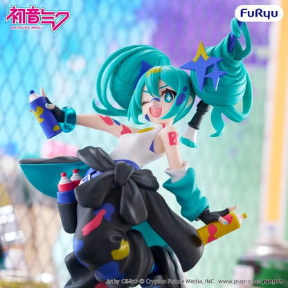 Hatsune Miku - Muchute Figure (Paint Girl Another Color Ver.) - AMU-SHP3835