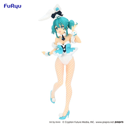 Hatsune Miku- BiCute Bunnies Figure White Rabbit (Baby Blue ver.) - FR40220