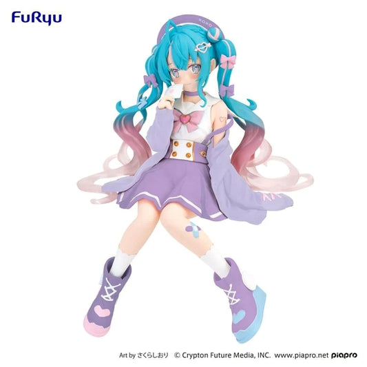 Hatsune Miku Noodle Stopper Figure -Love Sailor (Purple Color ver.) - FR40456