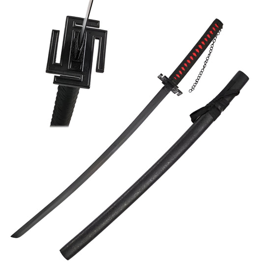 Metal Fantasy Tensa Samurai Black sword 40"- FS02
