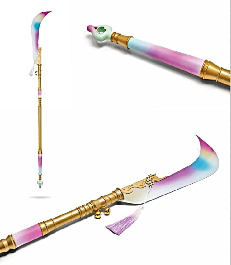 Metal 63.5" Fantasy Pink Demon Hunter Polearm - FS367