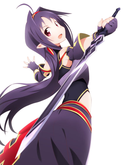 Foam 40" Black Fantasy Sword - HF1016