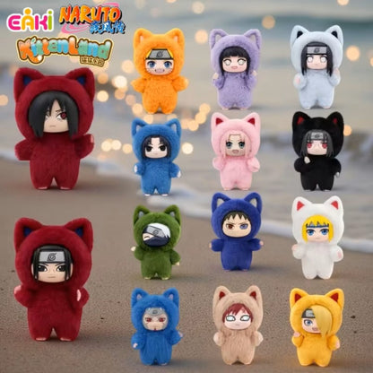 EAKI - Naruto Kitten Land Vinyl Plush Blind Box Asst (Box of 12) - HYMX-M1001