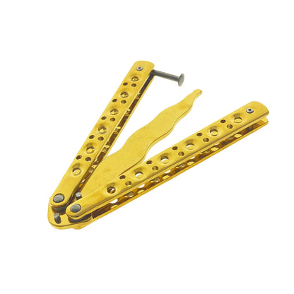 9" Gold Butterfly Trainer - KA1188GD