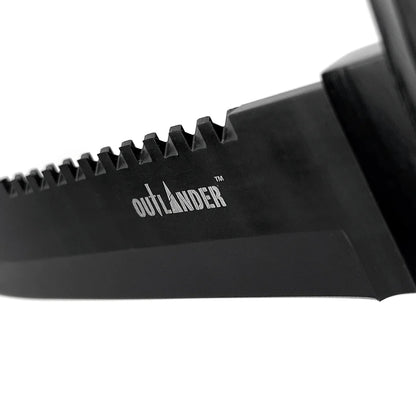 Outlander 9" Black Blade Hunting Knife - KC8226BK