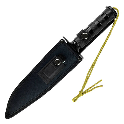 Outlander 9" Black Blade Hunting Knife - KC8226BK