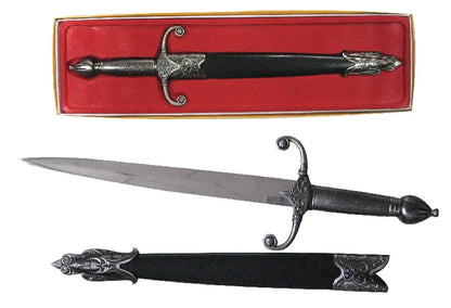 17 1/2" Royal Knight's Dagger with Gift Box - KE001