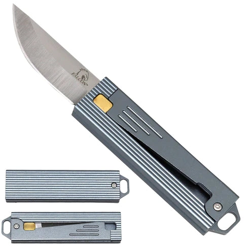 Falcon 2" Blade California Legal Gravity Knife Grey - KG137GY