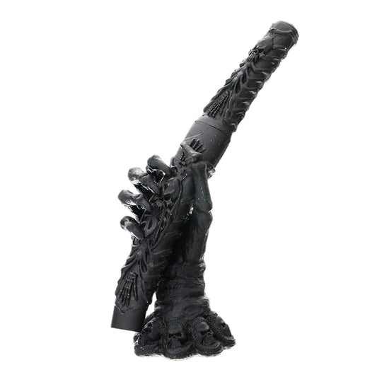 12" Black skeleton dagger - KN013BK