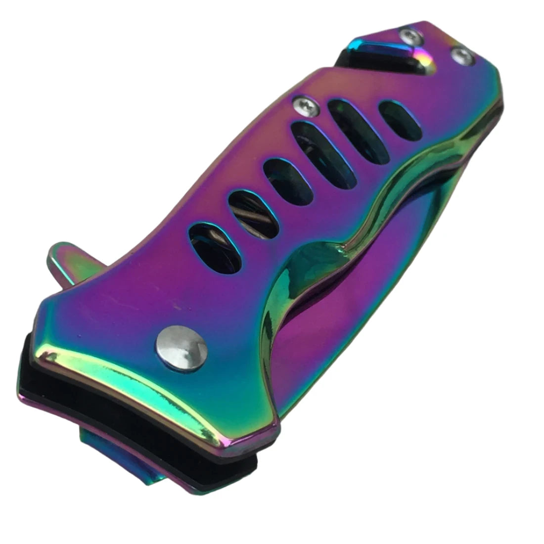 Falcon 6.5" Rainbow Folding Knife - KS1471RW