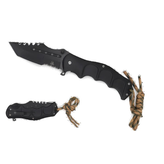 Falcon 8" Overall Black Coating Metal Knife - KS3302BB