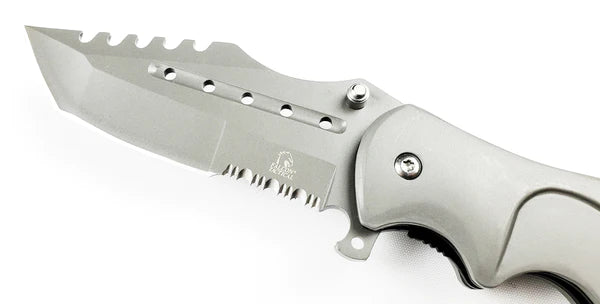 Falcon 8" Overall Gray Coating Metal Knife - KS3302GY