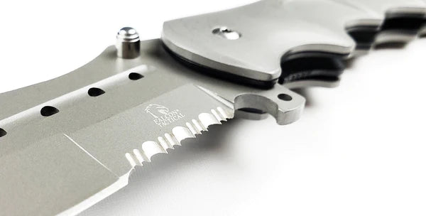 Falcon 8" Overall Gray Coating Metal Knife - KS3302GY