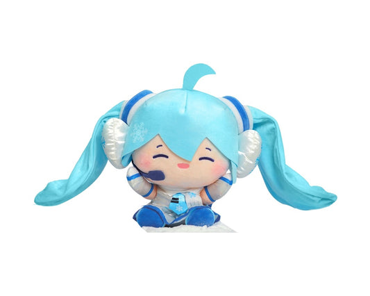 LDCX- Hatsune Miku - Overjoyed Plush Size L - Snow Miku - MK0502