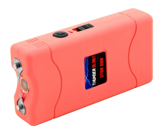 4" 18M Volt Pink stun gun with LED Flashlight - OTH/M18MPK