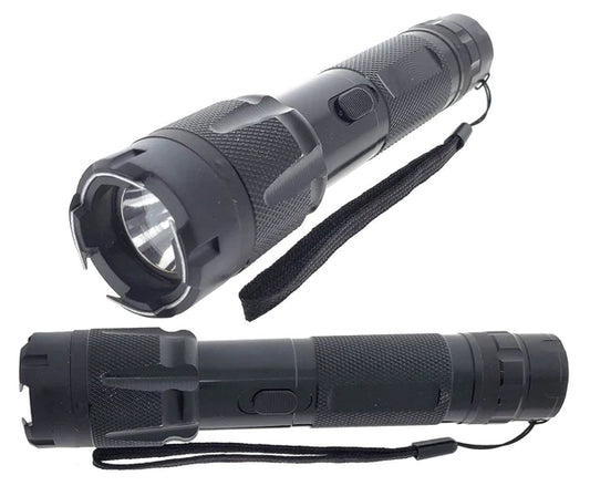 6.75" Black Stun Gun with Led Light 3 Million Volt - OTH1159BK