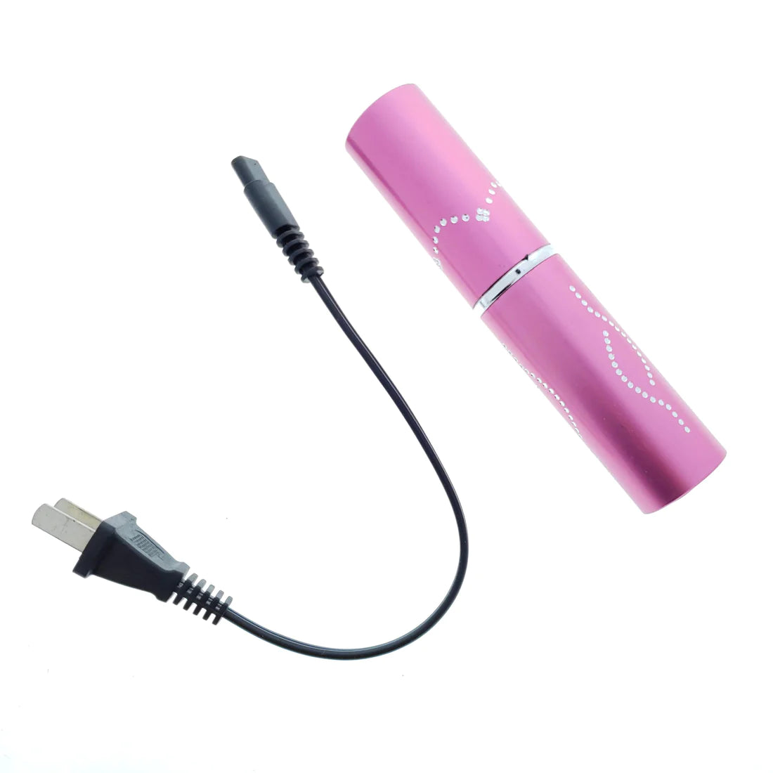 5" Pink Lip Stick Style Stun 5 Million Volt Stun Gun w/ Flash Light - OTH328PK