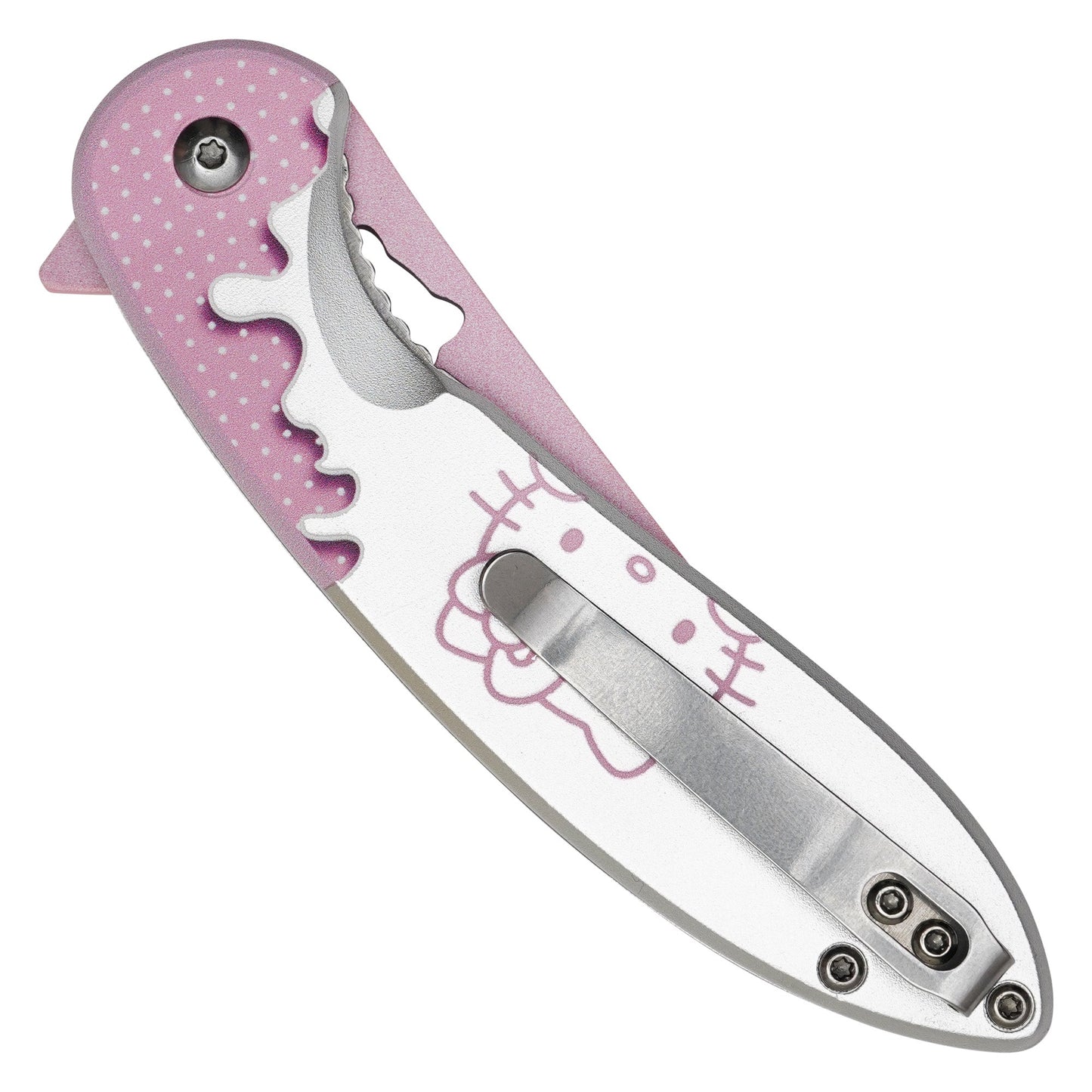 7.75"  Spring Assisted Fantasy Pocket Knife - PF80A