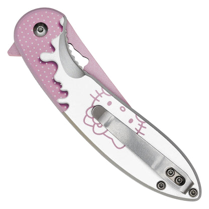 7.75"  Spring Assisted Fantasy Pocket Knife - PF80A