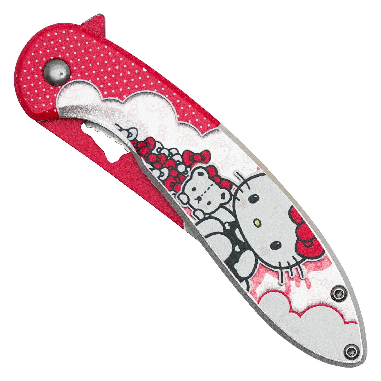 7.75"  Spring Assisted Fantasy Pocket Knife - PF80B