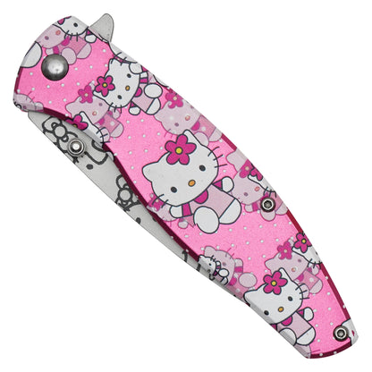 7.75"  Spring Assisted Fantasy Pocket Knife - PF81C