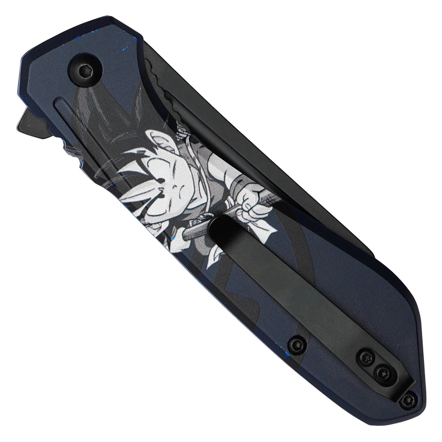 7.75"  Spring Assisted Fantasy Pocket Knife - PF85A