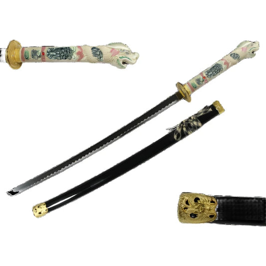 42.5" Black Dragon Samurai Sword - SA5016BK