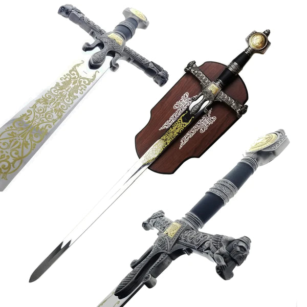 49" Black King Solomon Sword - SC023