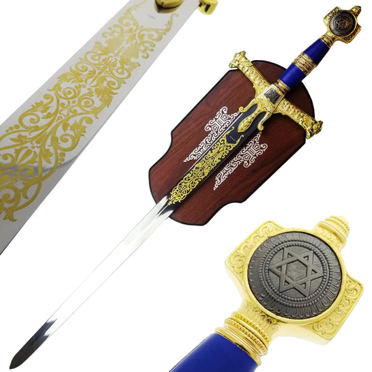 49" Blue King Solomon Sword - SC023BL