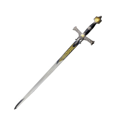 49" Black King Solomon Sword - SC023