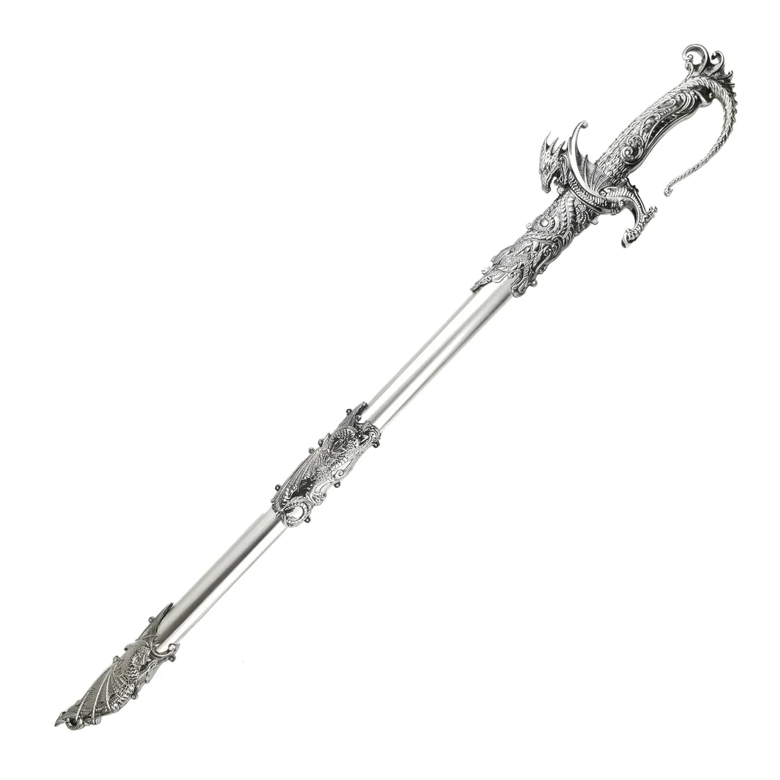 36.75" Silver Dragon Sword - SC2626