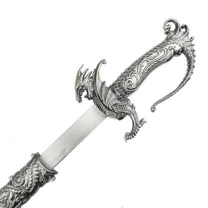 36.75" Silver Dragon Sword - SC2626