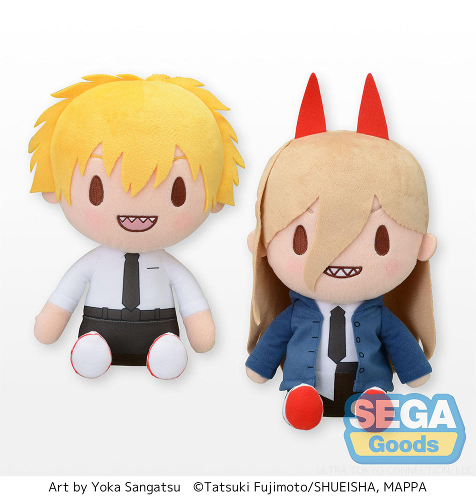 Chainsaw Man SP Plush feat. Sangatsu Youka - Denji & Power (2 pcs Set)- SG515692