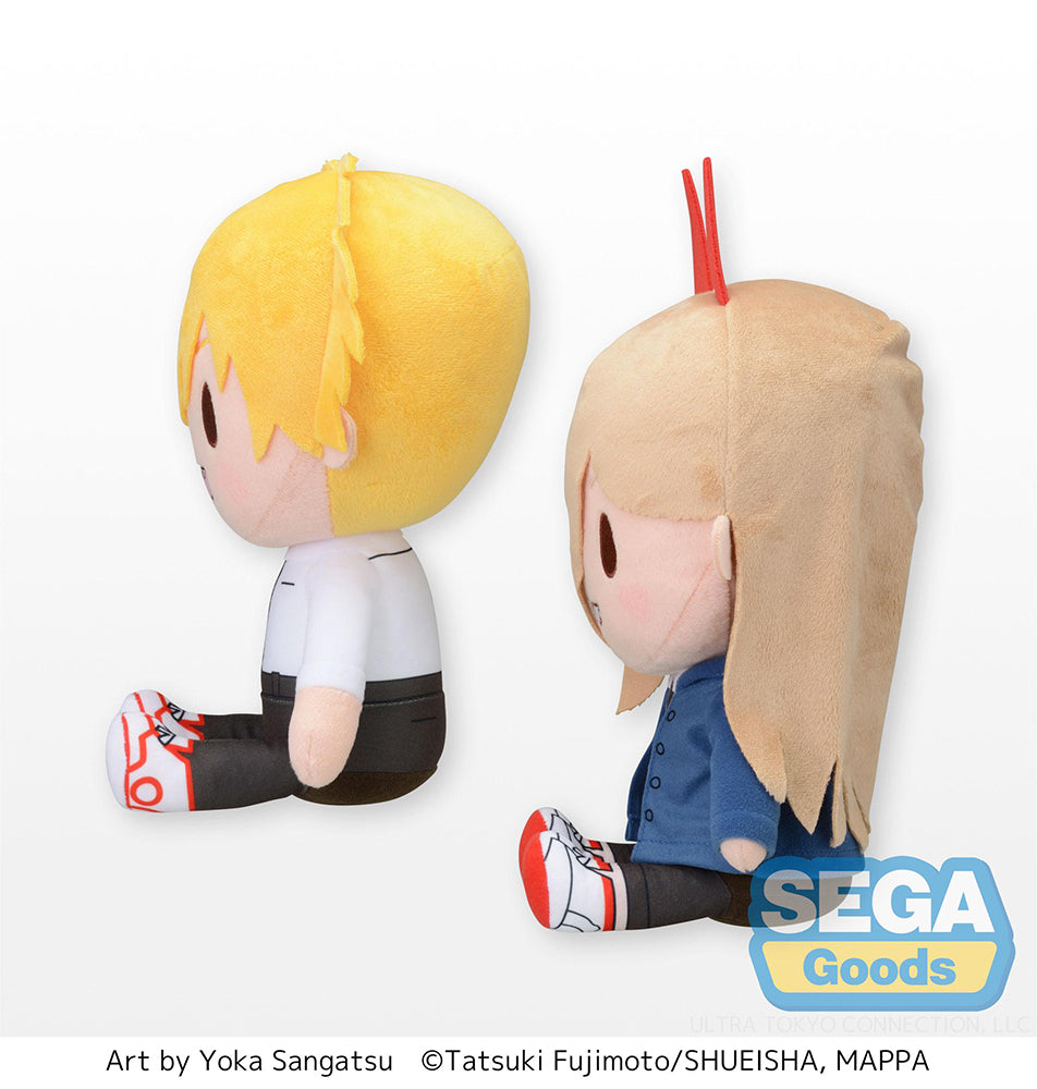 Chainsaw Man SP Plush feat. Sangatsu Youka - Denji & Power (2 pcs Set)- SG515692