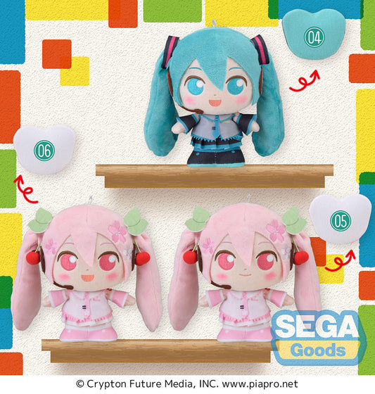 Hatsune Miku - MP Plush 3pc set - Hatsune Miku & Sakura Miku - SG95624