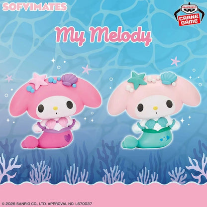 Sanrio Characters Big Sofvimates - My Melody Mermaid (Ver.A) - 74214