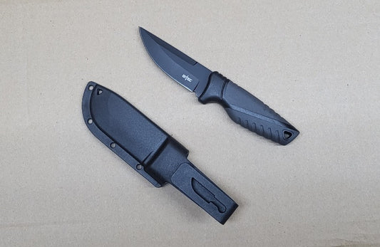 6.7″ Overall Fixed Blade Hunting Knife with Sheath – T22187BK-1