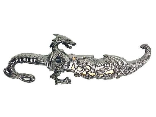 10" Fantasy Dragon Dagger Gold Fitting - KM856YL-1 (T25856YL-1)