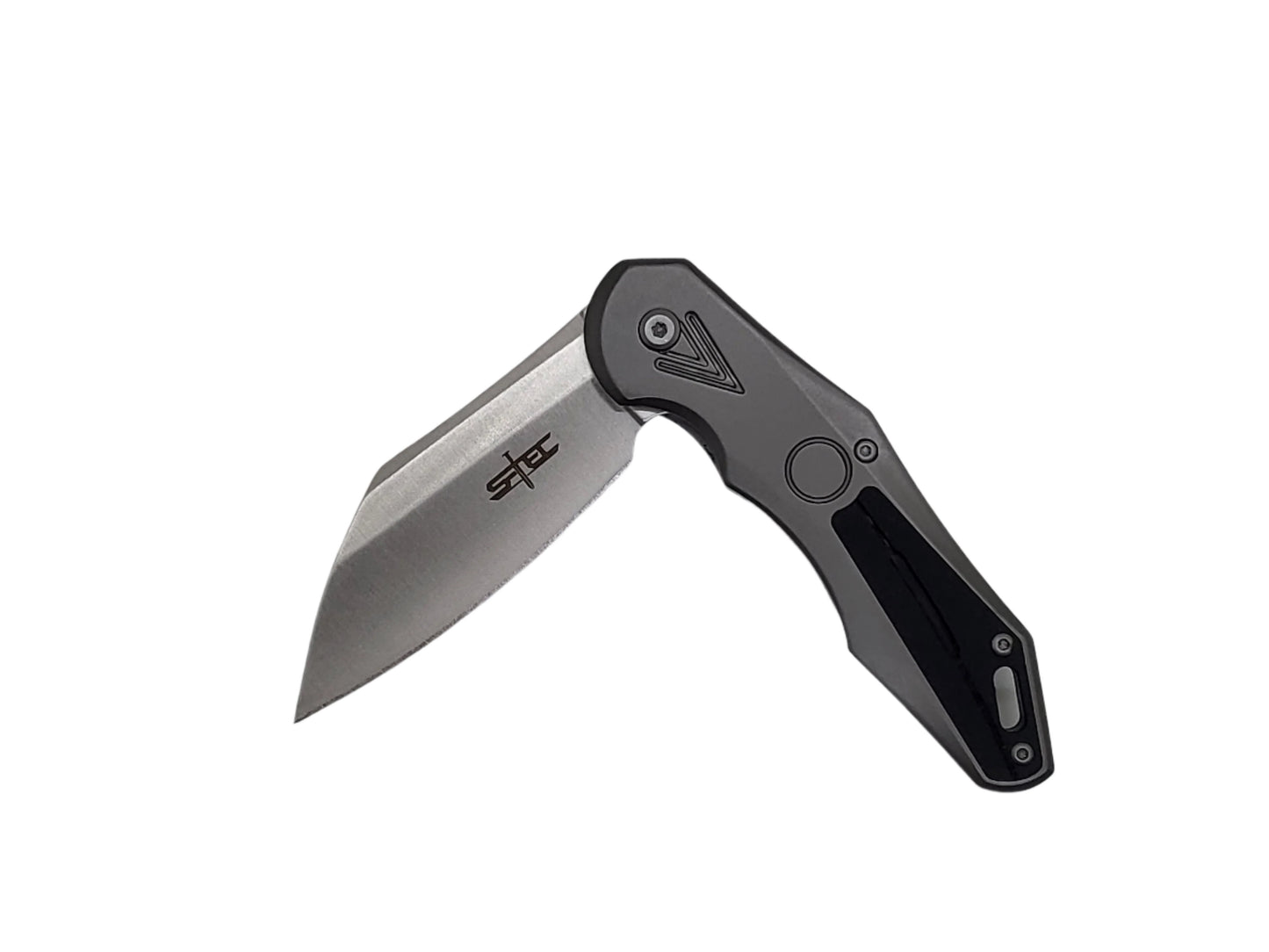 S-TEC 8″ Assisted Folding Knife w/ Stainless Steel Handle + G10 Handle- T27209SL