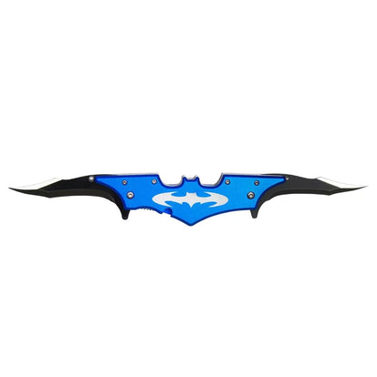 5.75" Dual Blue/ Black Blade Spring Assist Knife - T273065BL-BK