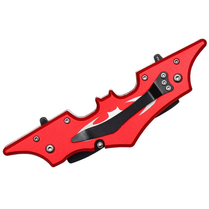 5.75" Dual Pink/ Black Blade Spring Assist Knife - T273065PK-BK
