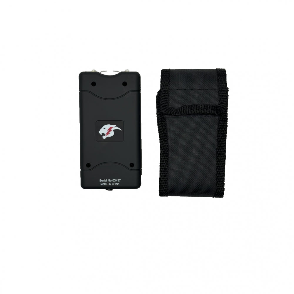 Black Max Power 4" Mini Stun Gun with Led Light - T31100BK (L-100PR)