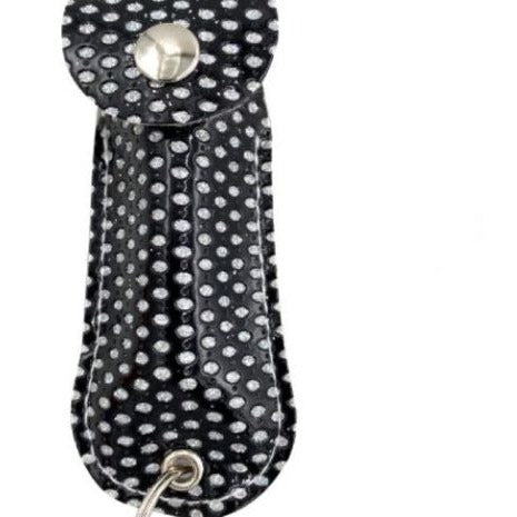 1/2 oz Key Chain Carrying Pouch – Black Bling -T313215