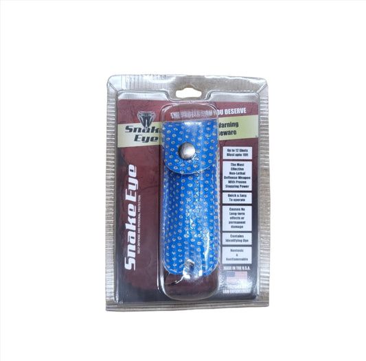 1/2 oz Key Chain Carrying Pouch – Blue Bling - T313216