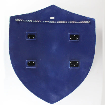 Poly Resin  21" Blue/ Sliver Shield - UA/MS18-1