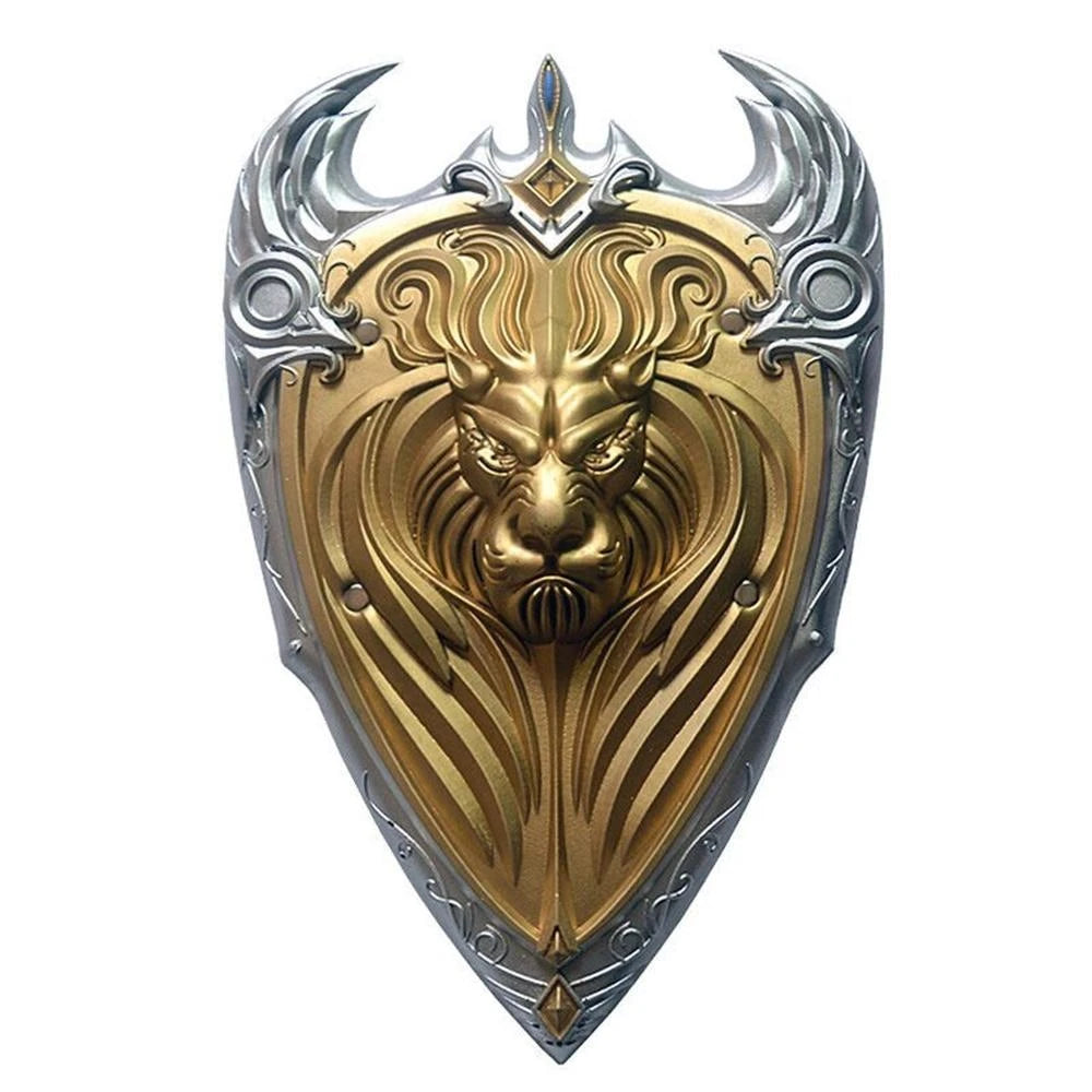 Foam 23" Alliance Gold Lion and Silver Color Shield - UFC29