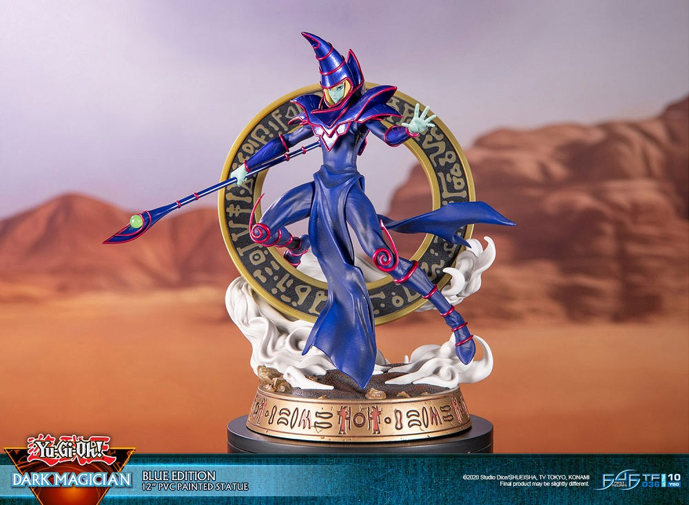 Yu-Gi-Oh! Dark Magician PVC Statue (Blue Variant) - FI00894