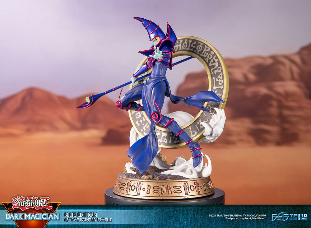 Yu-Gi-Oh! Dark Magician PVC Statue (Blue Variant) - FI00894