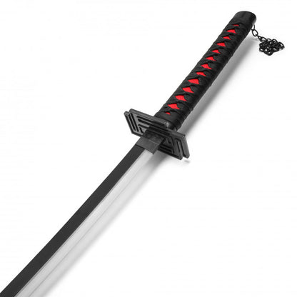 Wooden/ Plastic Bamboo Blade LED light Tensa Samurai Black Sword 40"- FS02D
